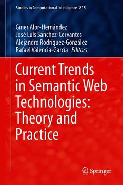 Couverture de l’ouvrage Current Trends in Semantic Web Technologies: Theory and Practice