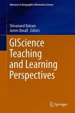 Couverture de l’ouvrage GIScience Teaching and Learning Perspectives
