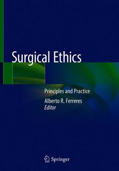 Couverture de l’ouvrage Surgical Ethics