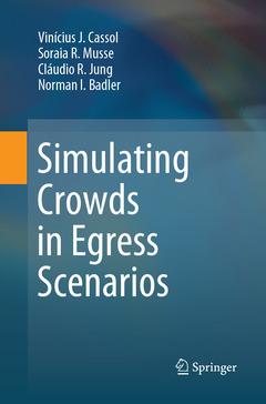 Couverture de l’ouvrage Simulating Crowds in Egress Scenarios