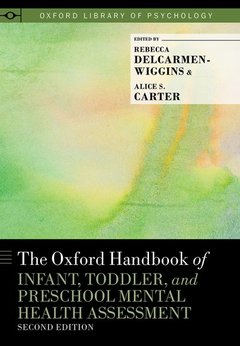 Couverture de l’ouvrage The Oxford Handbook of Infant, Toddler, and Preschool Mental Health Assessment