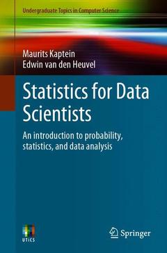 Couverture de l’ouvrage Statistics for Data Scientists 