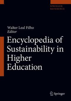 Couverture de l’ouvrage Encyclopedia of Sustainability in Higher Education