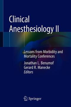 Cover of the book Clinical Anesthesiology II