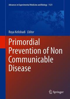 Couverture de l’ouvrage Primordial Prevention of Non Communicable Disease