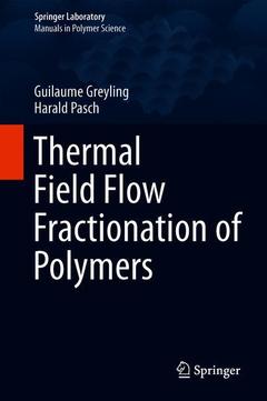 Cover of the book Thermal Field-Flow Fractionation of Polymers