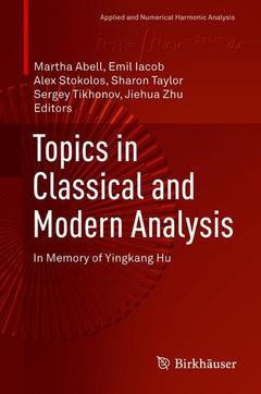 Cover of the book Topics in Classical and Modern Analysis