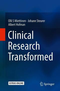Couverture de l’ouvrage Clinical Research Transformed