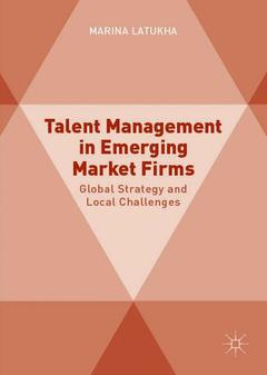 Cover of the book Talent Management in Emerging Market Firms