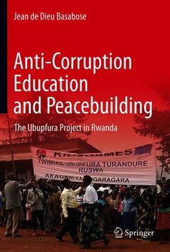 Couverture de l’ouvrage Anti-corruption Education and Peacebuilding 