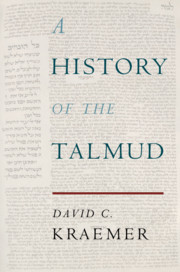 Couverture de l’ouvrage A History of the Talmud