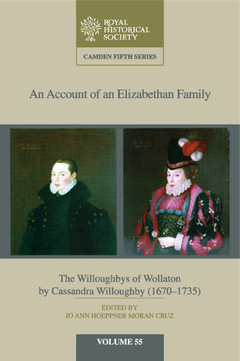 Couverture de l’ouvrage An Account of an Elizabethan Family: Volume 55