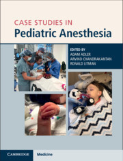 Couverture de l’ouvrage Case Studies in Pediatric Anesthesia