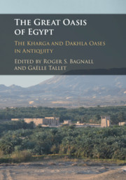 Couverture de l’ouvrage The Great Oasis of Egypt