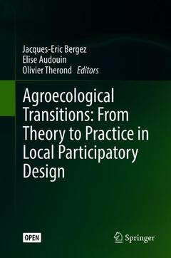 Couverture de l’ouvrage Agroecological Transitions: From Theory to Practice in Local Participatory Design