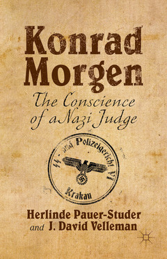 Couverture de l’ouvrage Konrad Morgen