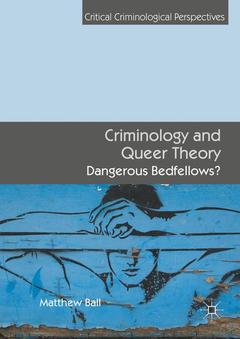 Couverture de l’ouvrage Criminology and Queer Theory