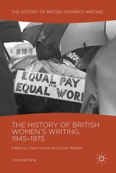Couverture de l’ouvrage The History of British Women's Writing, 1945-1975