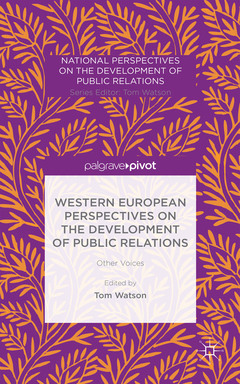 Cover of the book Western European Perspectives on the Development of Public Relations