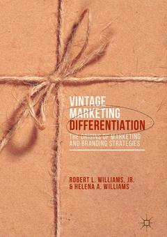 Couverture de l’ouvrage Vintage Marketing Differentiation