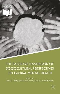 Couverture de l’ouvrage The Palgrave Handbook of Sociocultural Perspectives on Global Mental Health