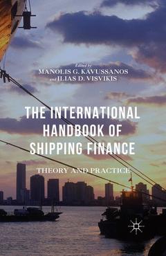 Couverture de l’ouvrage The International Handbook of Shipping Finance