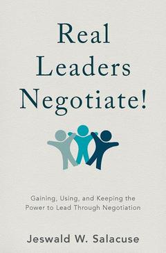 Cover of the book Real Leaders Negotiate!