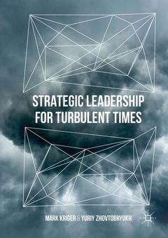 Couverture de l’ouvrage Strategic Leadership for Turbulent Times