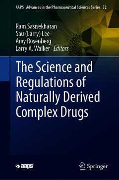 Couverture de l’ouvrage The Science and Regulations of Naturally Derived Complex Drugs