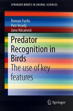 Couverture de l’ouvrage Predator Recognition in Birds