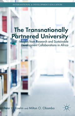 Couverture de l’ouvrage The Transnationally Partnered University