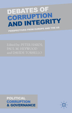 Couverture de l’ouvrage Debates of Corruption and Integrity