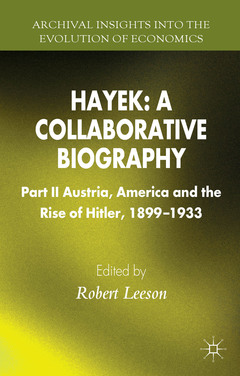 Cover of the book Hayek: A Collaborative Biography