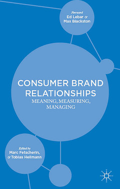 Couverture de l’ouvrage Consumer Brand Relationships