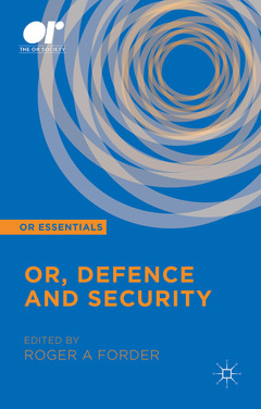 Cover of the book OR, Defence and Security