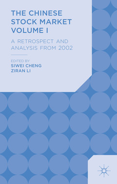 Cover of the book The Chinese Stock Market Volume I