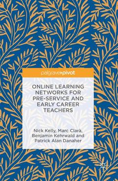 Cover of the book Online Learning Networks for Pre-Service and Early Career Teachers