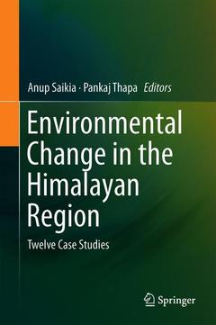 Couverture de l’ouvrage Environmental Change in the Himalayan Region