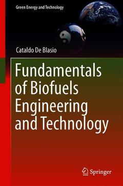 Couverture de l’ouvrage Fundamentals of Biofuels Engineering and Technology