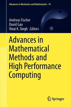 Couverture de l’ouvrage Advances in Mathematical Methods and High Performance Computing