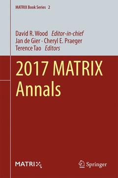Couverture de l’ouvrage 2017 MATRIX Annals