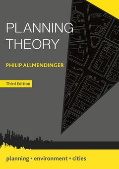 Couverture de l’ouvrage Planning Theory