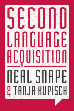 Couverture de l’ouvrage Second Language Acquisition