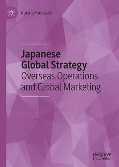 Couverture de l’ouvrage Japanese Global Strategy