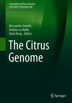 Couverture de l’ouvrage The Citrus Genome