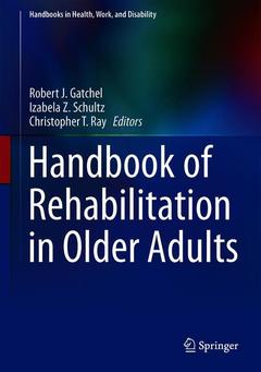 Couverture de l’ouvrage Handbook of Rehabilitation in Older Adults
