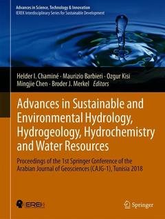 Couverture de l’ouvrage Advances in Sustainable and Environmental Hydrology, Hydrogeology, Hydrochemistry and Water Resources