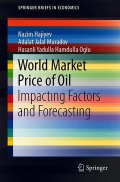 Couverture de l’ouvrage World Market Price of Oil