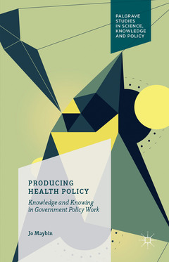 Cover of the book Producing Health Policy
