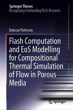 Cover of the book Flash Computation and EoS Modelling for Compositional Thermal Simulation of Flow in Porous Media